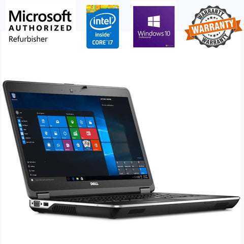 Refurbished Dell Latitude E6440 14-inch Laptop Core I5/Win 10/MS Office
