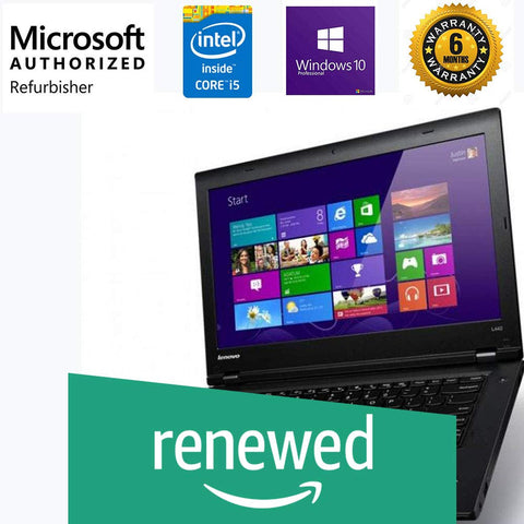 Refurbished Lenovo ThinkPad L440 14-inch Laptop Core I5/Win 10/MS Office